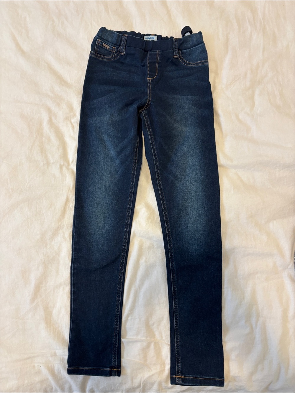 Mayoral Navy Blue Skinny Jeans for Kids